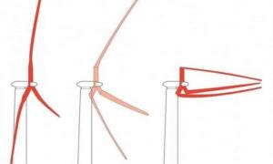 Flexible wind turbine blades